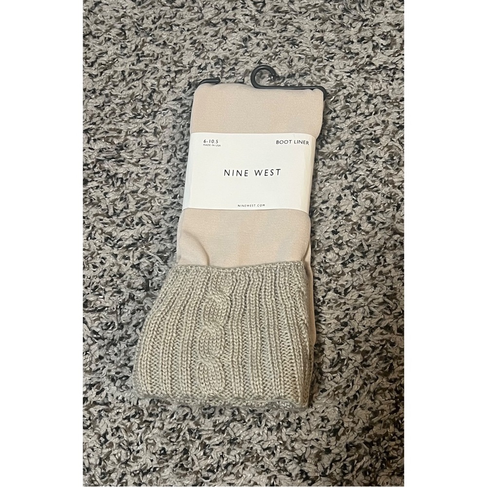 Nine West Khaki Boot Liners NWT